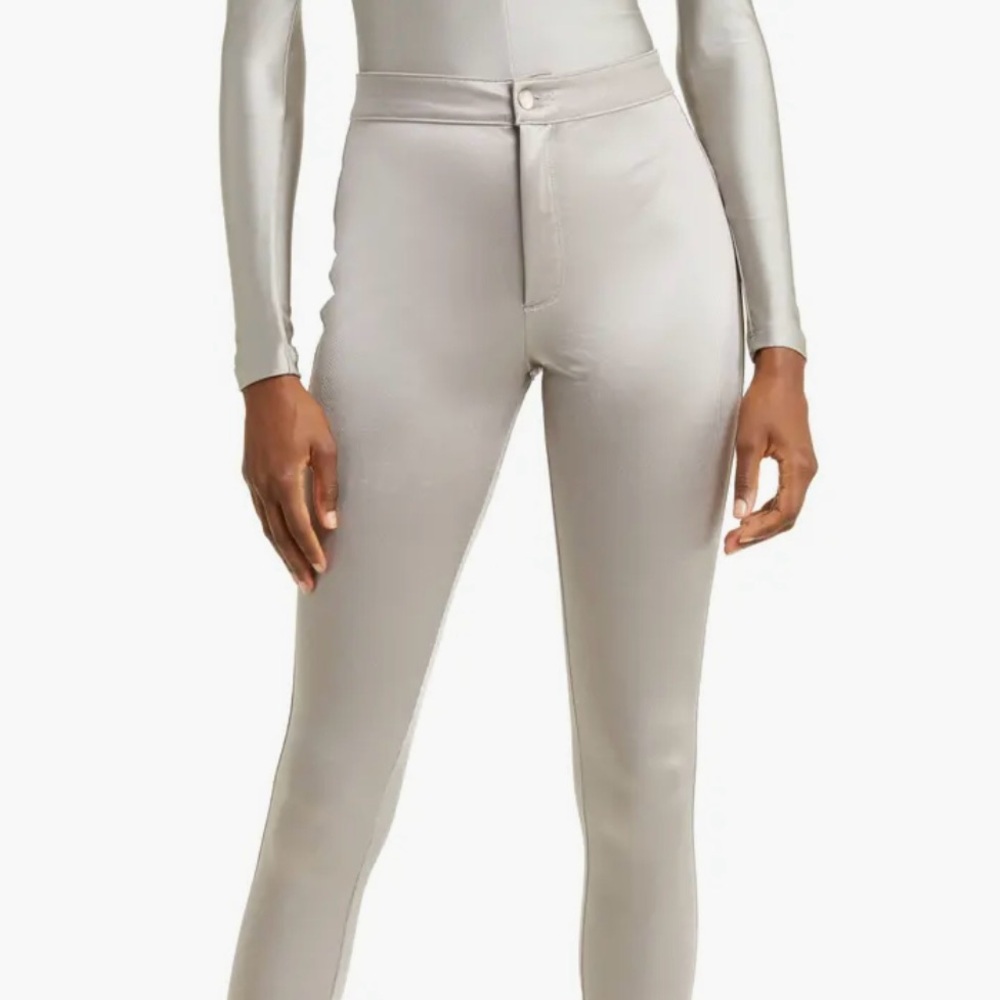 Skims Disco Pants in Silver